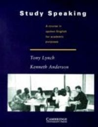 Produktbild: Lynch, T: Study Speaking
