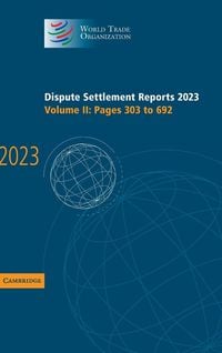 Produktbild: Dispute Settlement Reports 2023