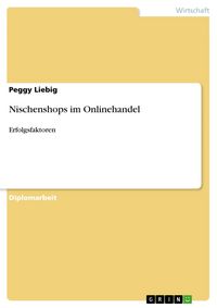 Produktbild: Nischenshops im Onlinehandel