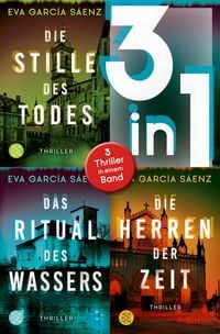 Produktbild: Die Stille des Todes / Das Ritual des Wassers / Die Herren der Zeit - Drei Thriller in einem Band