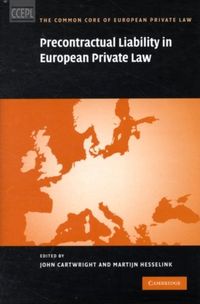 Produktbild: Precontractual Liability in European Private Law