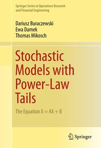 Produktbild: Stochastic Models with Power-Law Tails