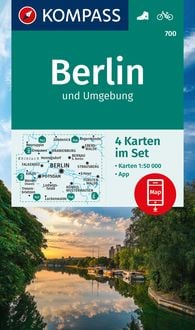 Bild vom Artikel KOMPASS Wanderkarten-Set 700 Berlin und Umgebung (4 Karten) 1:50.000 vom Autor 