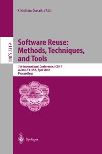 Produktbild: Software Reuse: Methods, Techniques, and Tools
