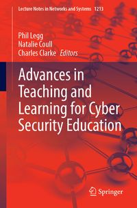 Produktbild: Advances in Teaching and Learning for Cyber Security Education