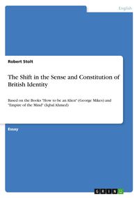 Produktbild: The Shift in the Sense and Constitution of British Identity