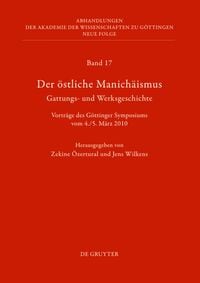 Produktbild: Der &ouml;stliche Manich&auml;ismus &ndash; Gattungs- und Werksgeschichte