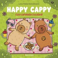 Produktbild: Happy Cappy - Cosy Capybara Coloring. Ein Ausmalbuch f&uuml;r jedes Alter