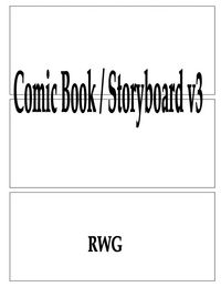 Produktbild: Comic Book / Storyboard v3