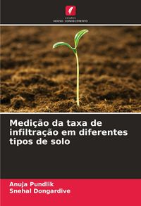Produktbild: Medi&ccedil;&atilde;o da taxa de infiltra&ccedil;&atilde;o em diferentes tipos de solo