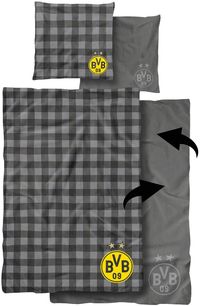 Bild vom Artikel BVB-Wende-Bettwäsche, Borussia Dortmund, 155x200 xm vom Autor 