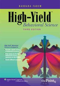 Produktbild: High-yield Behavioral Science