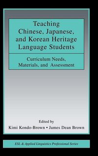 Produktbild: Teaching Chinese, Japanese, and Korean Heritage Language Students
