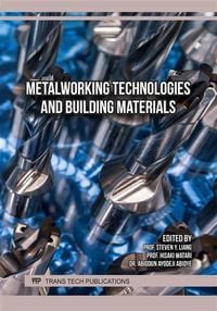Produktbild: Metalworking Technologies and Building Materials