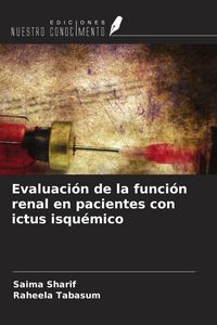 Produktbild: Evaluaci&oacute;n de la funci&oacute;n renal en pacientes con ictus isqu&eacute;mico