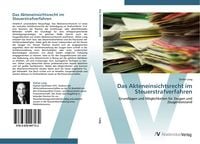 Produktbild: Das Akteneinsichtsrecht im Steuerstrafverfahren