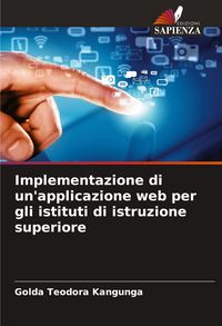 Produktbild: Implementazione di un'applicazione web per gli istituti di istruzione superiore