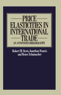 Produktbild: Price Elasticities in International Trade