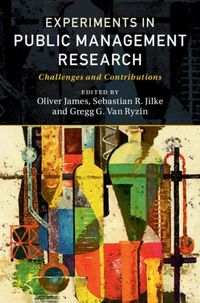 Produktbild: Experiments in Public Management Research