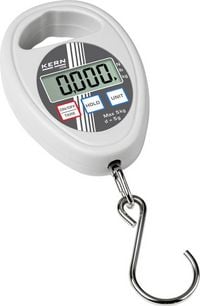 Produktbild: Kern H&auml;ngewaage HDB 10K10N W&auml;gebereich (max.) 10 kg Ablesbarkeit 10 g batteriebetrieben Wei&szlig;