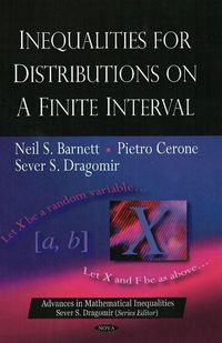 Produktbild: Inequalities for Distributions on a Finite Interval