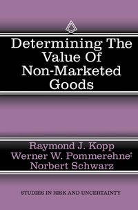 Produktbild: Determining the Value of Non-Marketed Goods