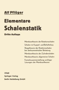 Produktbild: Elementare Schalenstatik
