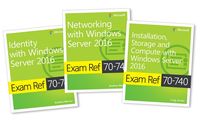 Produktbild: MCSA Windows Server 2016 Exam Ref 3-Pack