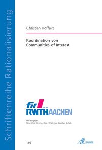 Produktbild: Koordination von Communities of Interest