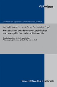 Produktbild: Perspektiven des deutschen, polnischen und europ&auml;ischen Informationsrechts