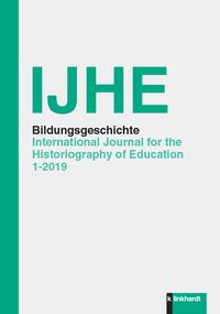 Produktbild: IJHE Bildungsgeschichte