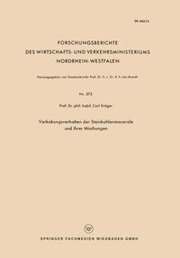 Produktbild: Verkokungsverhalten der Steinkohlenmacerale und ihrer Mischungen