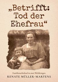 Produktbild: Betrifft: Tod der Ehefrau