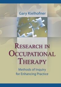 Produktbild: Kielhofner, G: Research in Occupational Therapy
