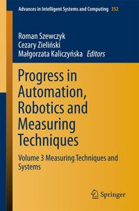 Produktbild: Progress in Automation, Robotics and Measuring Techniques