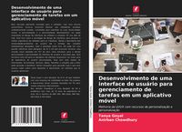 Produktbild: Desenvolvimento de uma interface de usu&aacute;rio para gerenciamento de tarefas em um aplicativo m&oacute;vel