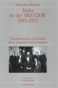 Produktbild: Justiz in der SBZ/DDR 1945-1953