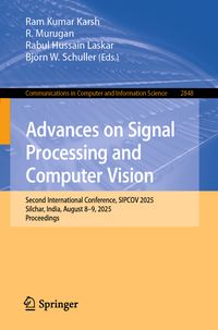 Produktbild: Advances on Signal Processing and Computer Vision