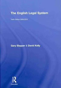 Produktbild: The English Legal System: 2009-2010