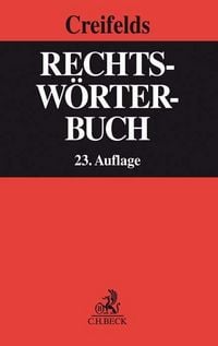 Produktbild: Rechtsw&ouml;rterbuch
