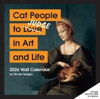 Produktbild: Cat People to Judge in Art and Life 2026 Wall Calendar