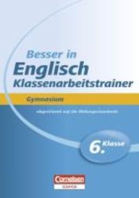 Produktbild: Besser in Englisch - Klassenarbeitstrainer Gymnasium 6. Klasse