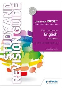 Produktbild: Cambridge IGCSE First Language English Study and Revision Guide