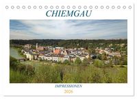 Produktbild: Chiemgau - Impressionen (Tischkalender 2026 DIN A5 quer), CALVENDO Monatskalender