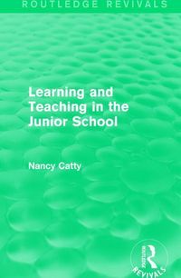 Produktbild: Catty, N: Learning and Teaching in the Junior School (1941)