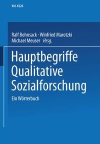 Produktbild: Hauptbegriffe Qualitative Sozialforschung