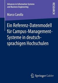 Produktbild: Ein Referenz-Datenmodell f&uuml;r Campus-Management-Systeme in deutschsprachigen Hochschulen