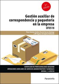 Produktbild: Gesti&oacute;n auxiliar de la correspondencia y paqueter&iacute;a en la empresa
