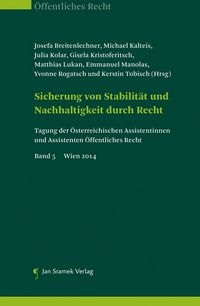 Produktbild: Sicherung von Stabilit&auml;t und Nachhaltigkeit durch Recht