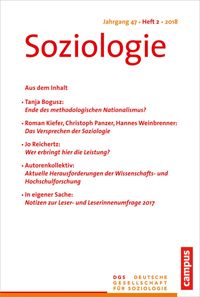Produktbild: Soziologie 2/2018